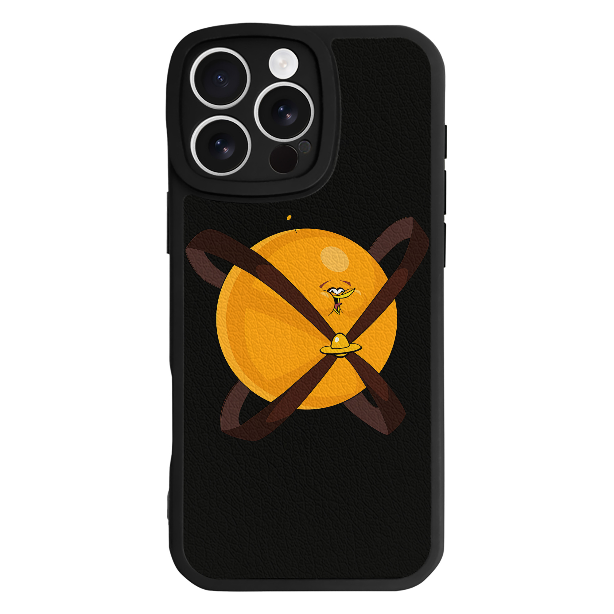 （画像用） Angry Birds アングリーバード 【iPhone 16シリーズ対応】シリコンスマホケース（レザー調） 材質：シリコン